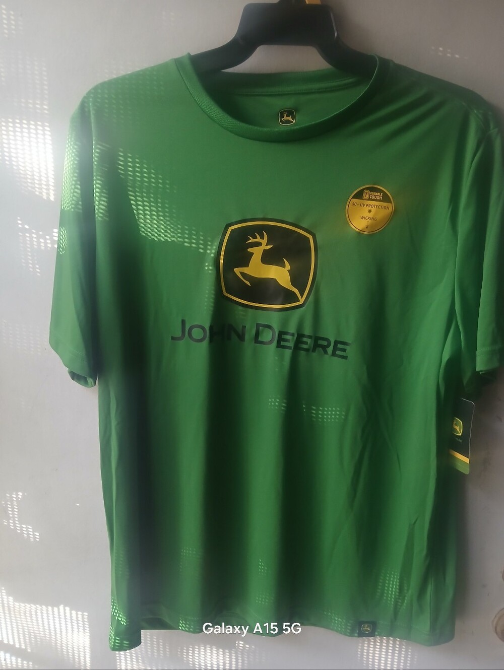 John Deere Bright Green Logo Short-Sleeve Tee